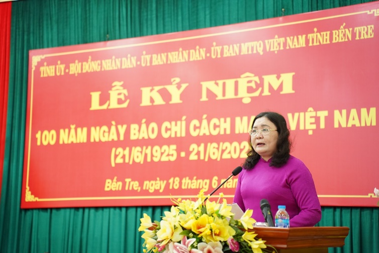 Bến Tre tổ chức kỷ niệm 100 năm Ngày Báo chí Cách mạng Việt Nam - 3