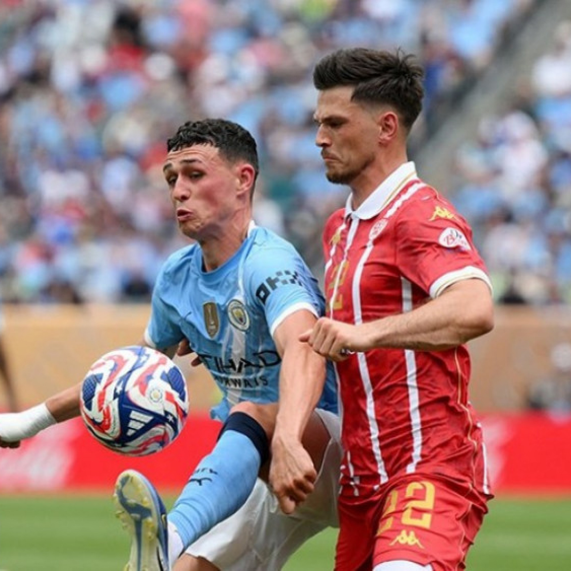  - Video bóng đá Man City - Wydad: Foden tỏa sáng, thẻ đỏ cuối trận (FIFA Club World Cup)