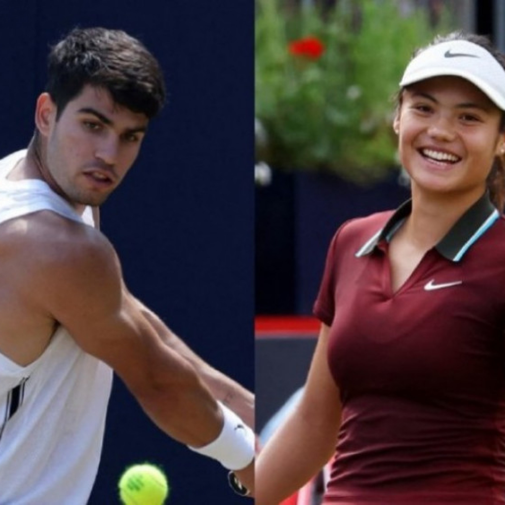 - Alcaraz và "họa mi" Raducanu thành 1 cặp: Trai tài gái sắc chờ bùng nổ ở US Open