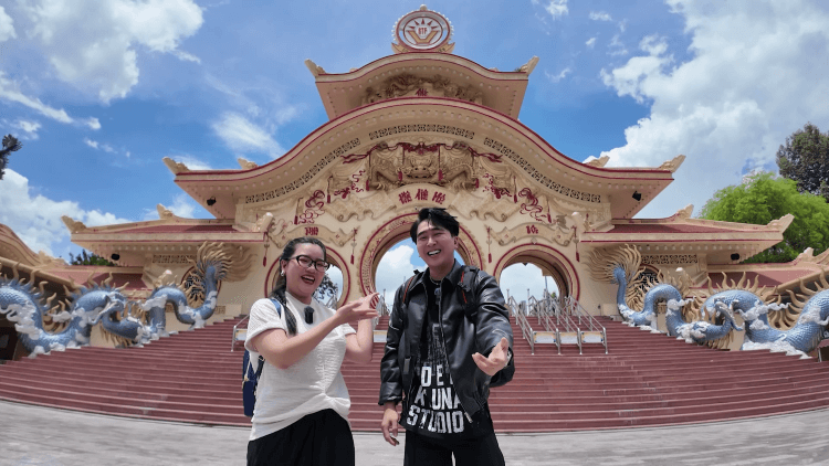 Chen Ru Lu cùng Thành Nhí thích thú khi khám phá KDL Suối Tiên - 1
