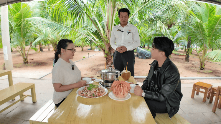 Chen Ru Lu cùng Thành Nhí thích thú khi khám phá KDL Suối Tiên - 3