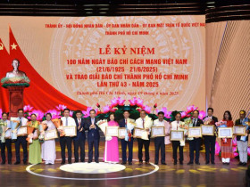  - Tạp chí Du lịch TP.HCM đoạt 2 giải báo chí TP.HCM lần thứ 43 - 2025