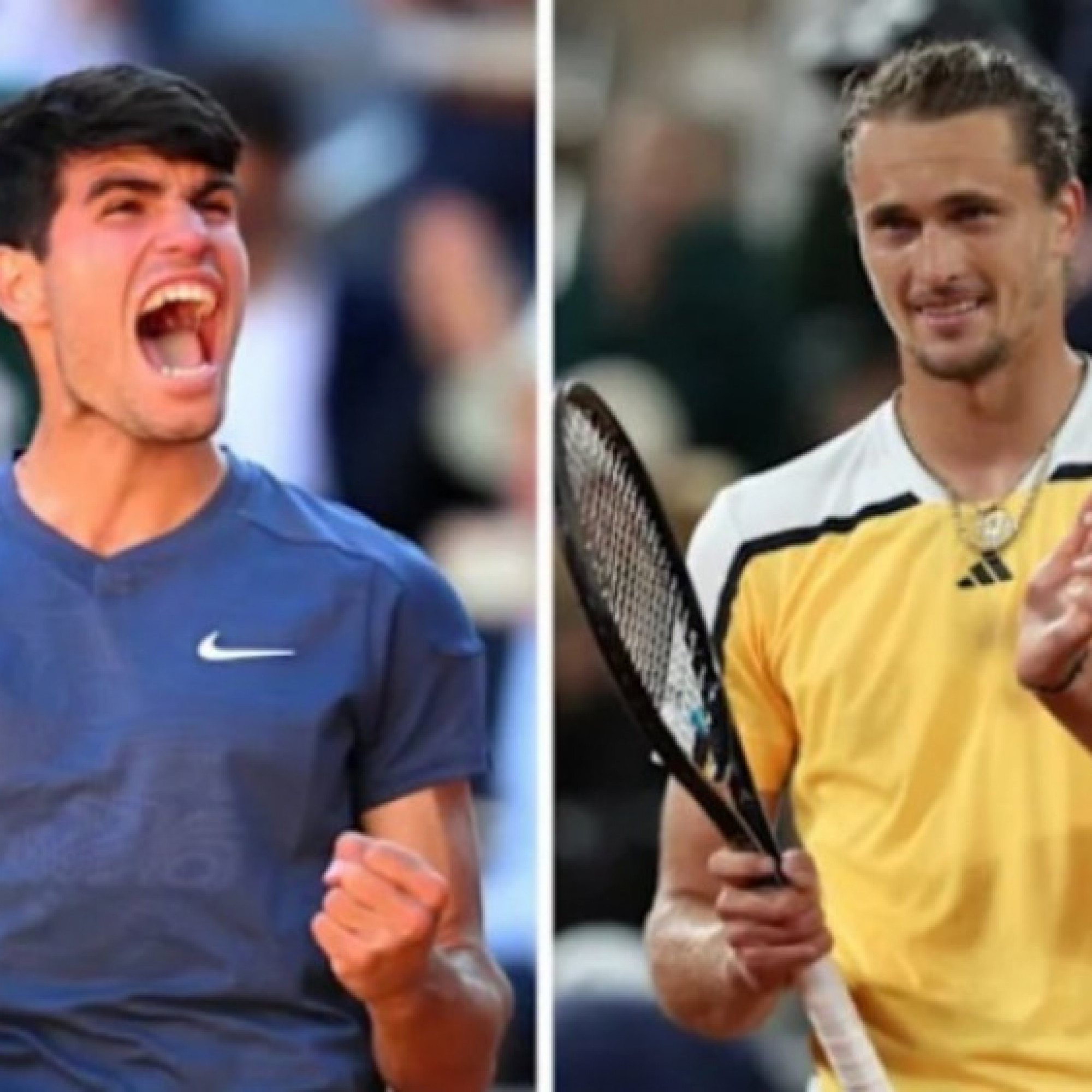 - Trực tiếp tennis ATP & WTA 500 ngày 20/6: Alcaraz đấu Arthur, Zverev chạm trán Flavio