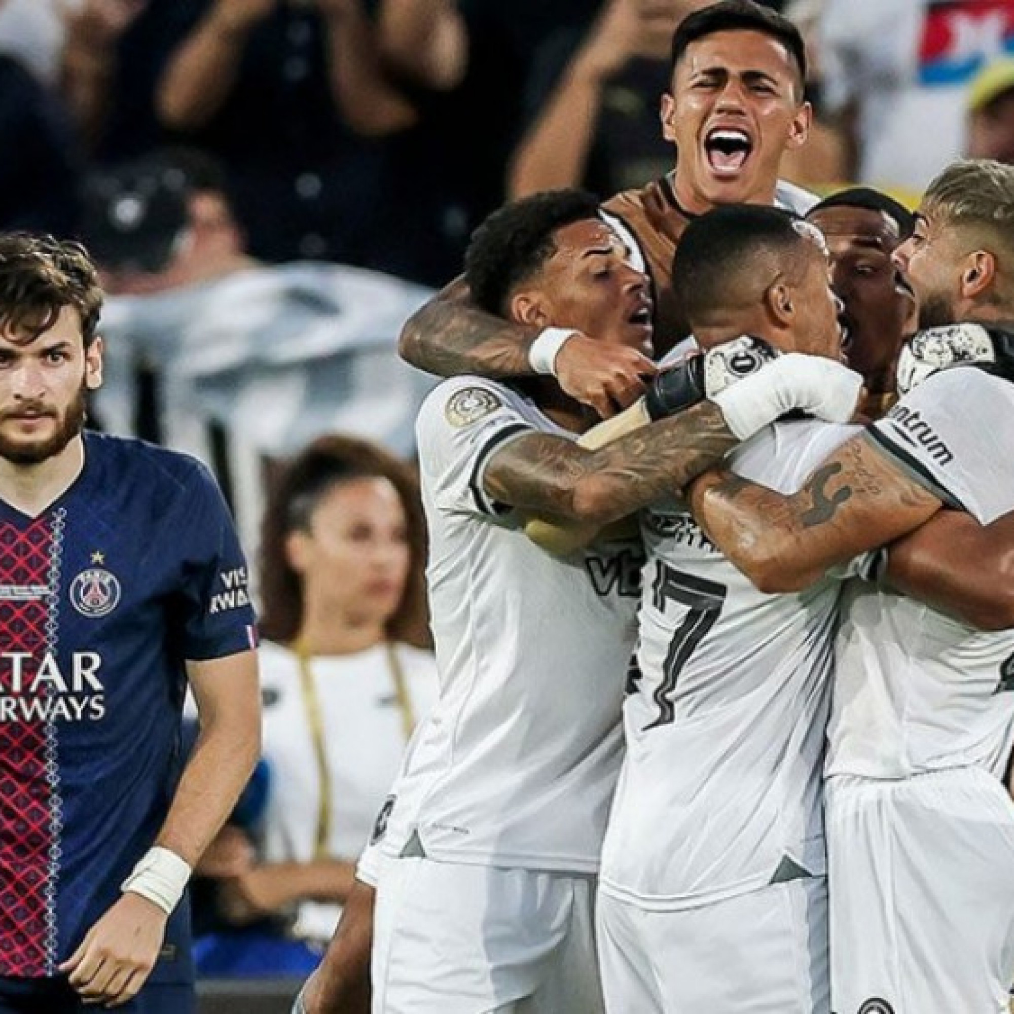  - PSG thua mất mặt đội xếp hạng 8 giải Brazil: Nam Mỹ tiếp tục "hóa rồng" ở Club World Cup