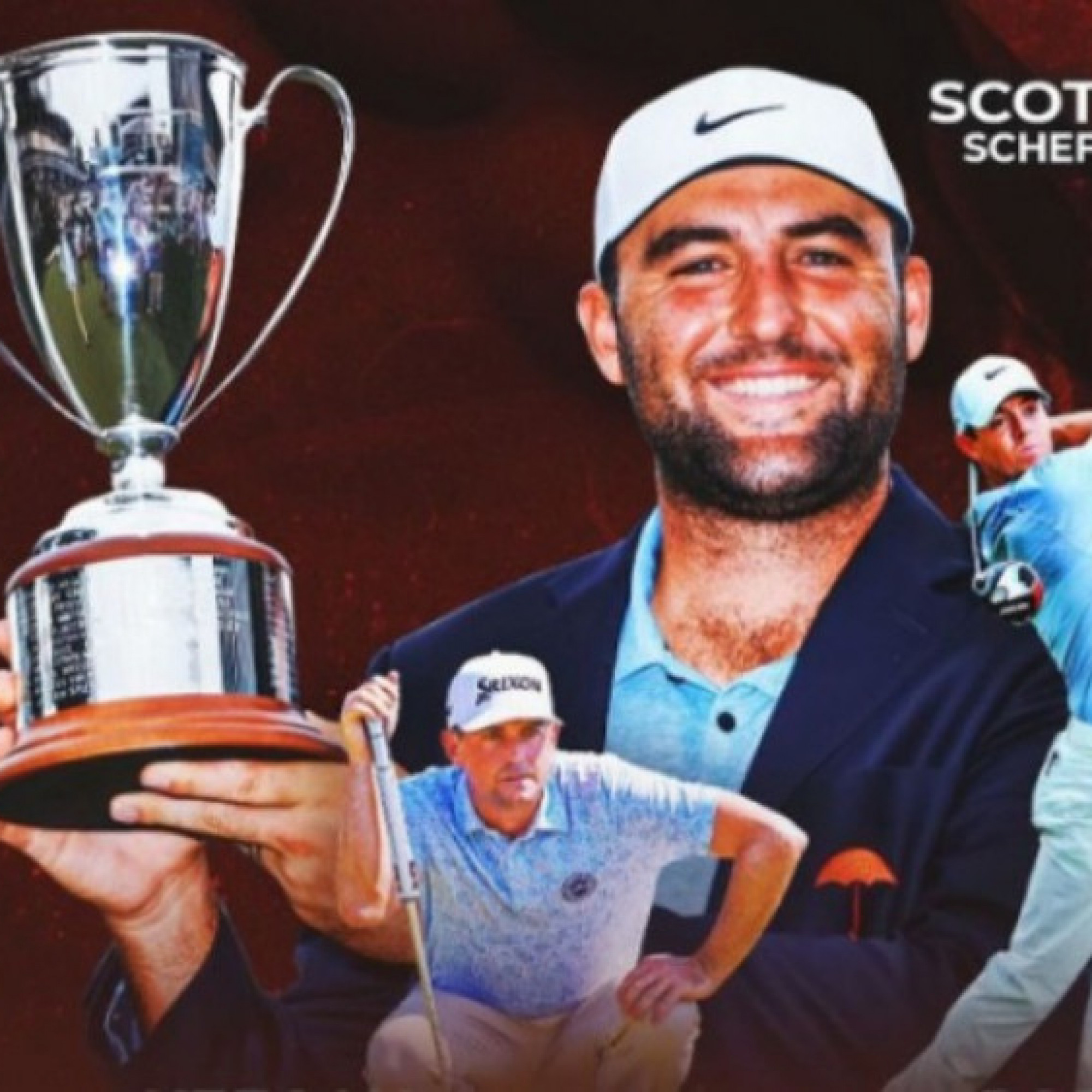  - Siêu sao golf Scottie Cheffler, Rory McIlroy mở màn thăng hoa ở Travelers Championship 2025