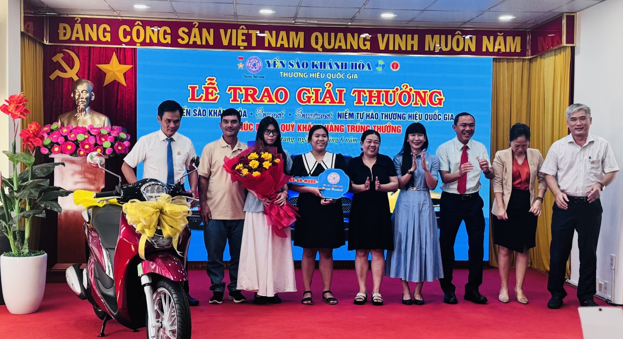 Yến sào Khánh Hòa trao giải tri ân khách hàng 2025 - 2
