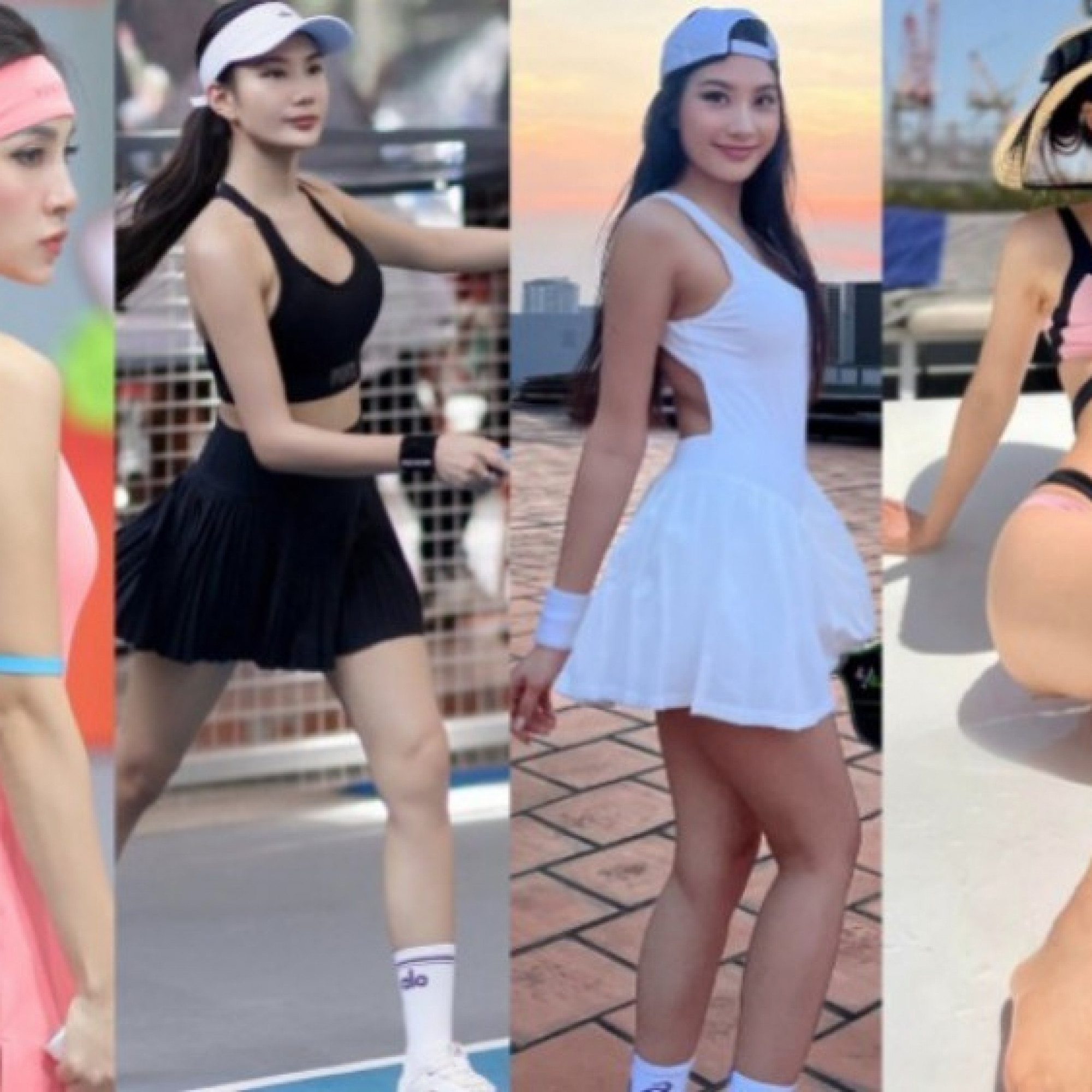  - Dàn kiều nữ pickleball làm nóng sân thi đấu: Nhan sắc và tài năng đều tỏa sáng