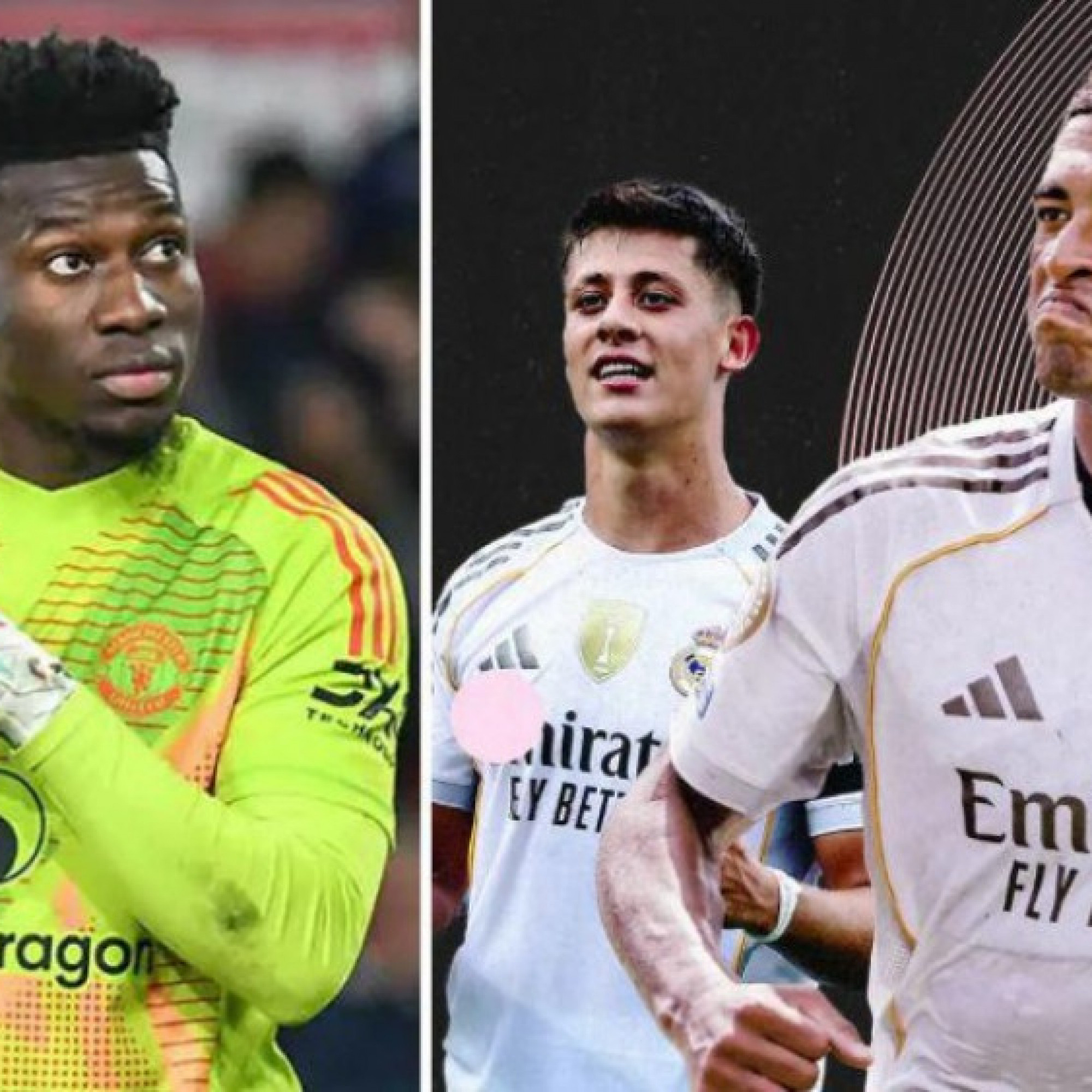  - Sao Real - Man City - Barca lung lay vị thế, Onana và các siêu thủ môn dễ "ra đường" (Clip 1 phút)
