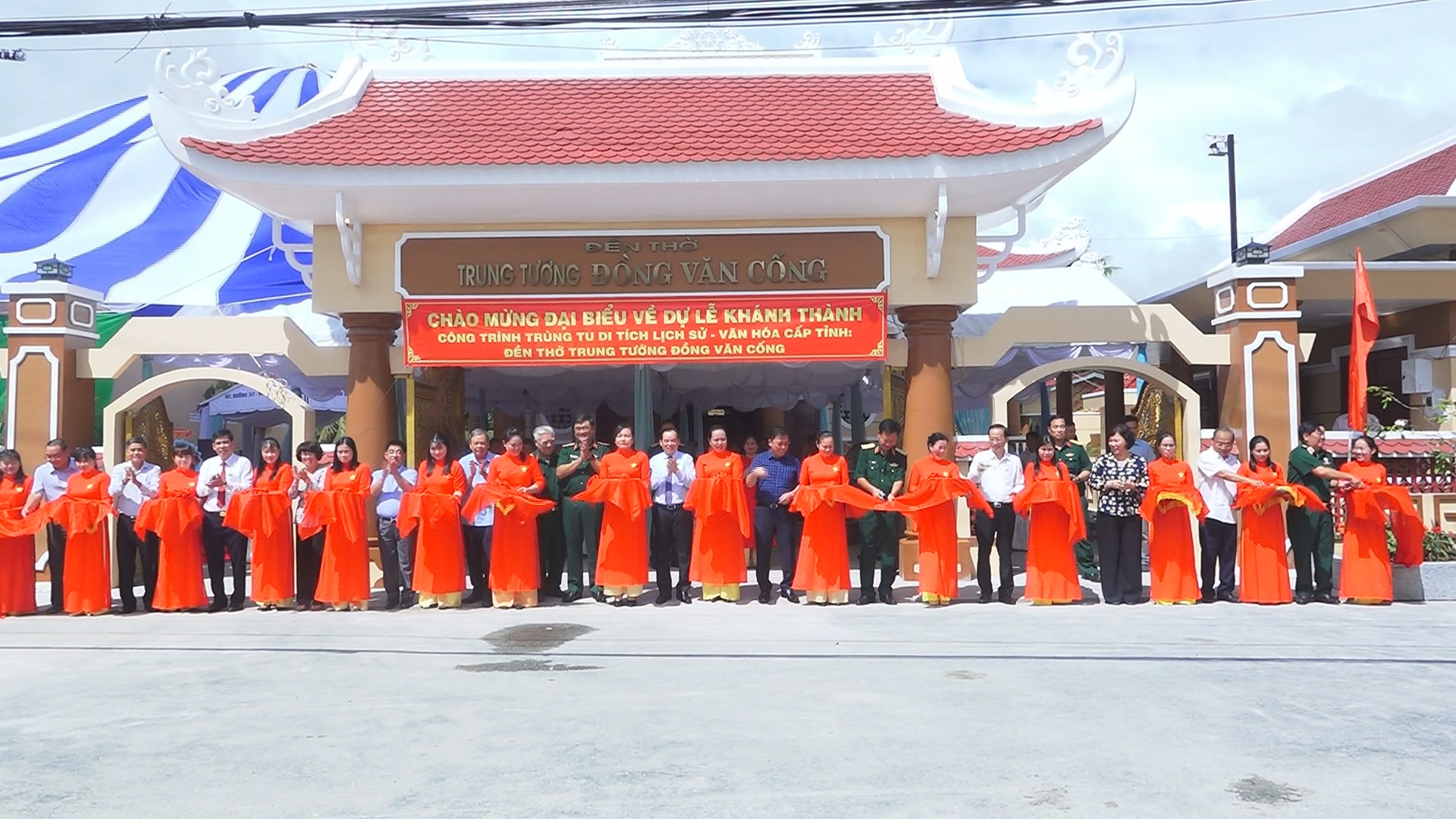 Đền thờ Trung tướng Đồng Văn Cống: Công trình tri ân ý nghĩa tại Giồng Trôm - 1