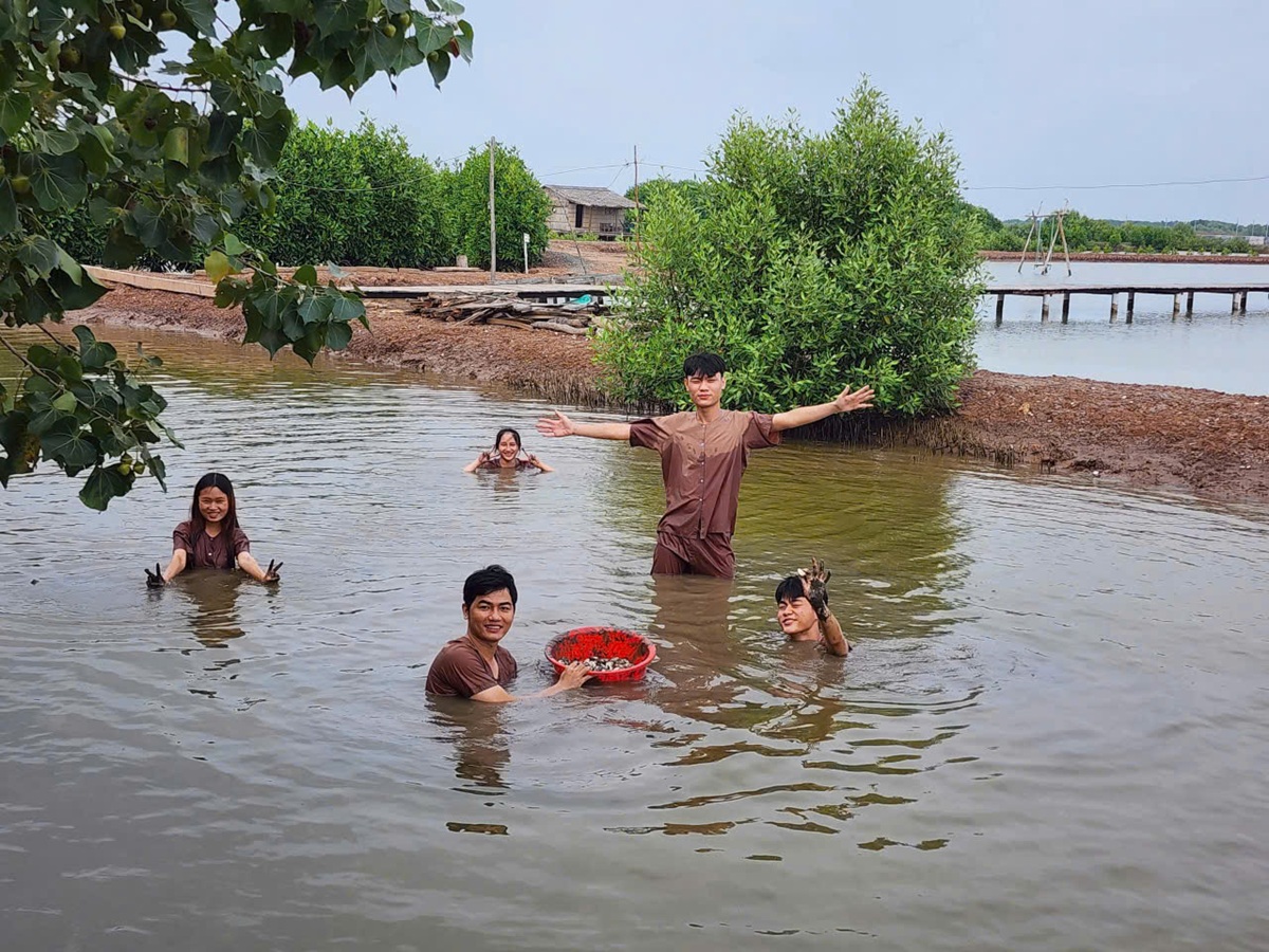 du lich ben tre voi cam ket xanh, sach, ben vung - 1