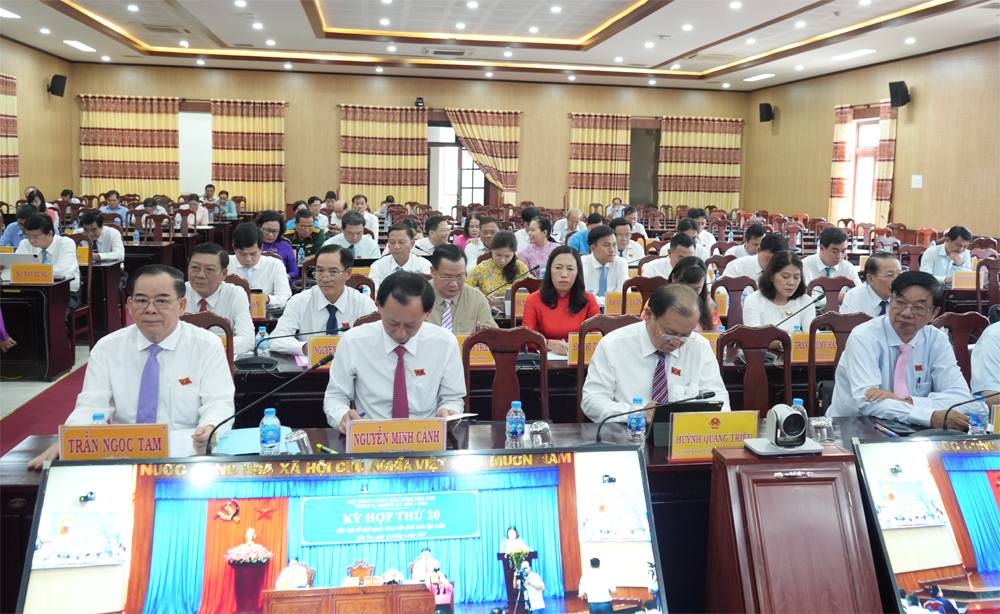 HĐND tỉnh Bến Tre thông qua 3 nghị quyết quan trọng phát triển kinh tế-xã hội - 1