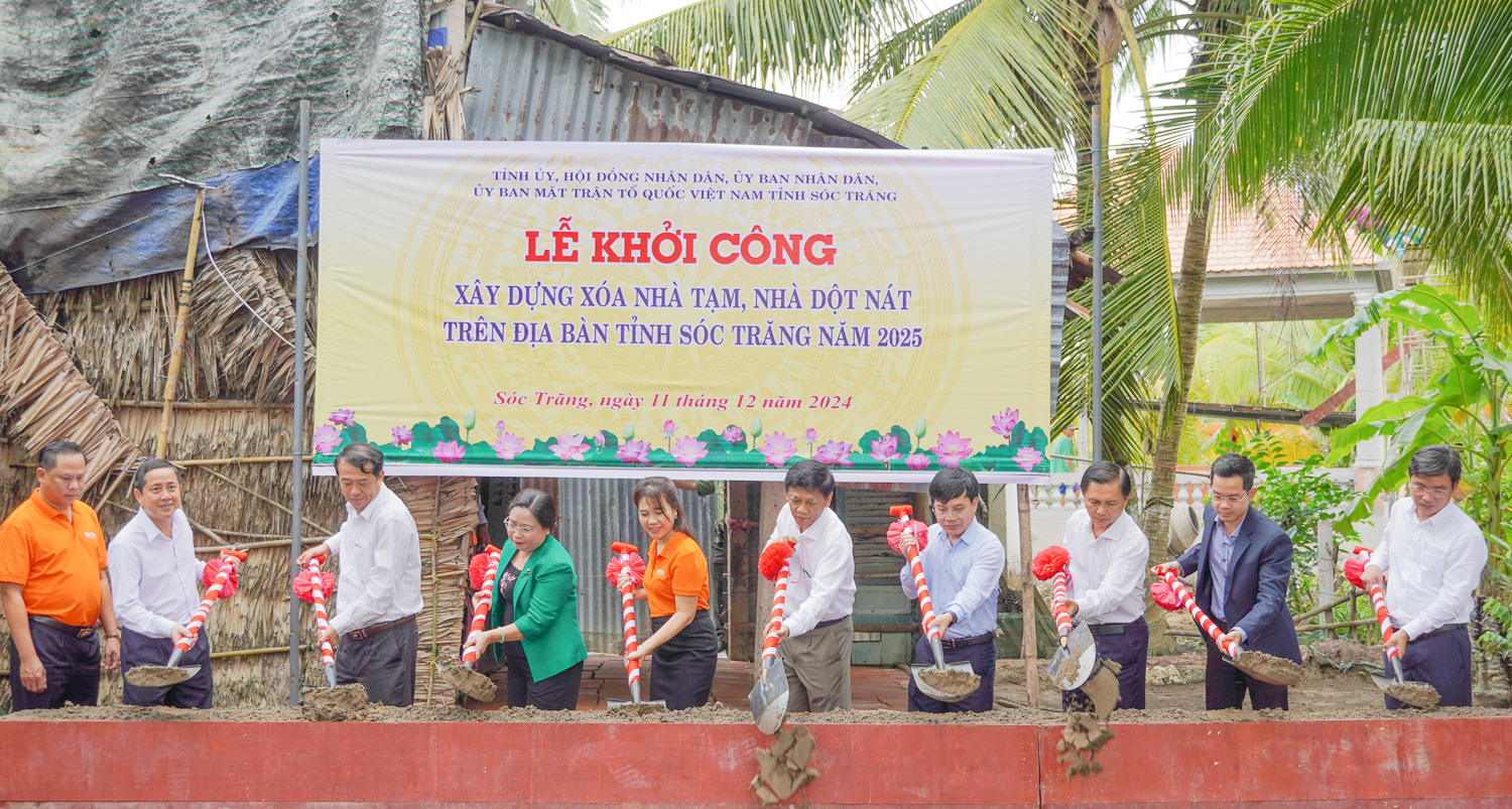 Sóc Trăng hoàn thành 100% Chương trình xóa nhà tạm, nhà dột nát - 1