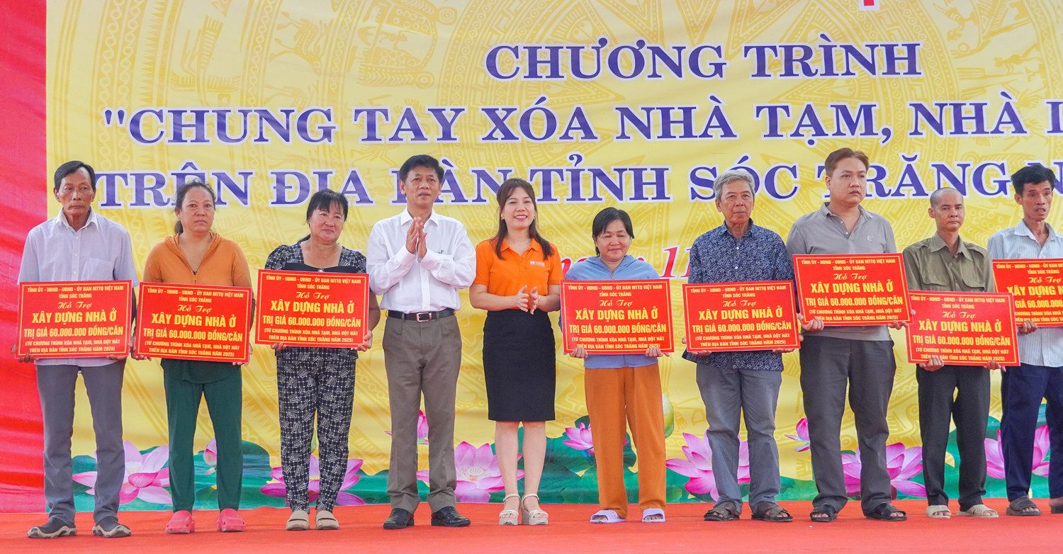 Sóc Trăng hoàn thành 100% Chương trình xóa nhà tạm, nhà dột nát - 3