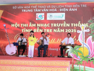 Tôn vinh giá trị âm nhạc dân tộc tại Hội thi Âm nhạc truyền thống tỉnh Bến Tre năm 2025