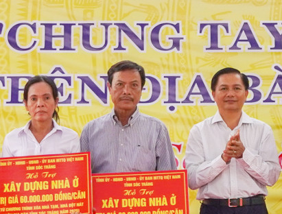Tin trong nước - Sóc Trăng hoàn thành 100% Chương trình xóa nhà tạm, nhà dột nát