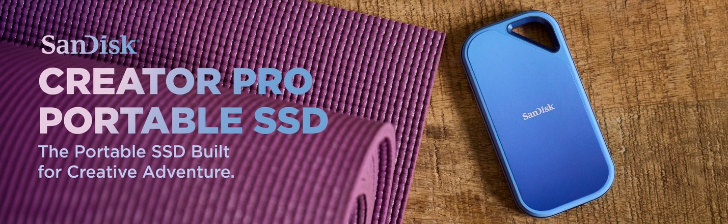 SanDisk Creator Pro Portable SSD: Chuyên nghiệp cho hành trình sáng tạo thăng hoa - 1