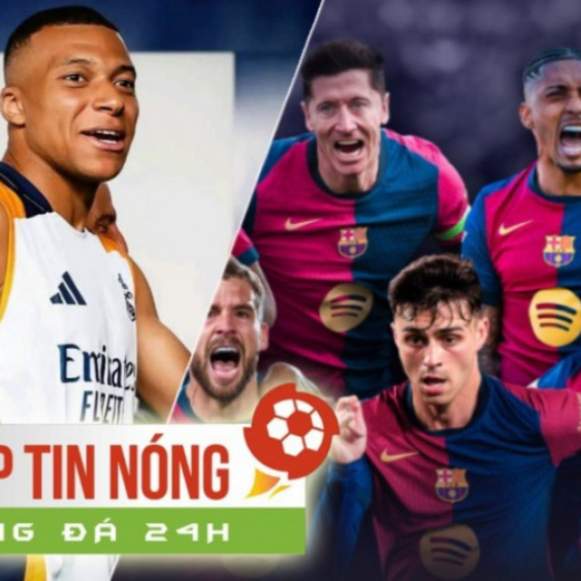  - Barcelona giá trị đội hình vượt 1 tỷ euro, xót xa hình ảnh mới của Mbappe (Clip tin nóng)