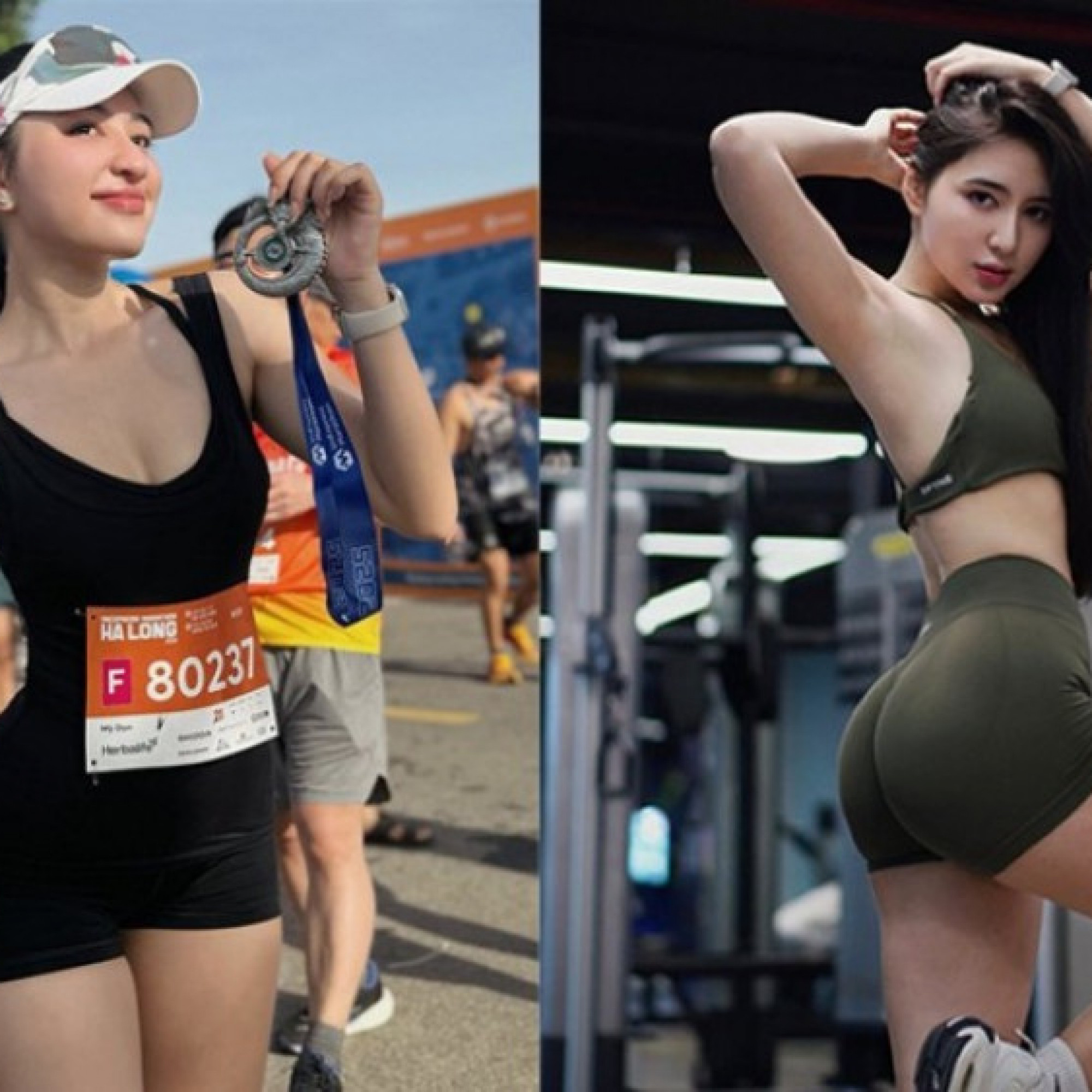  - Hot girl Mỹ Duyên "biến hình" kinh ngạc nhờ gym, chạy bộ hay diện bikini đều nổi bật