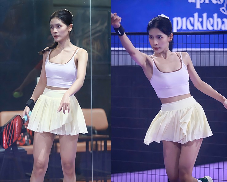 Các người đẹp nói gì về chuyện "lương dưới 10 triệu đồng đừng chơi pickleball"? - 2