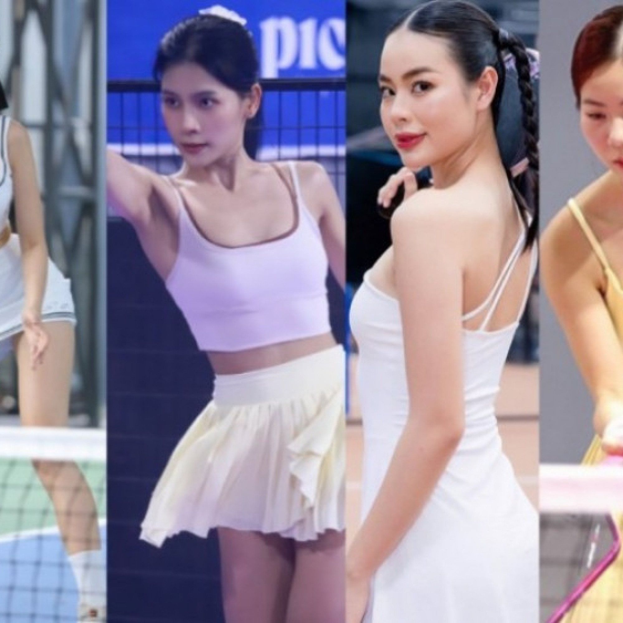  - Á hậu Ánh Vương cùng 3 cô gái khuấy đảo pickleball bằng tài năng và sắc đẹp
