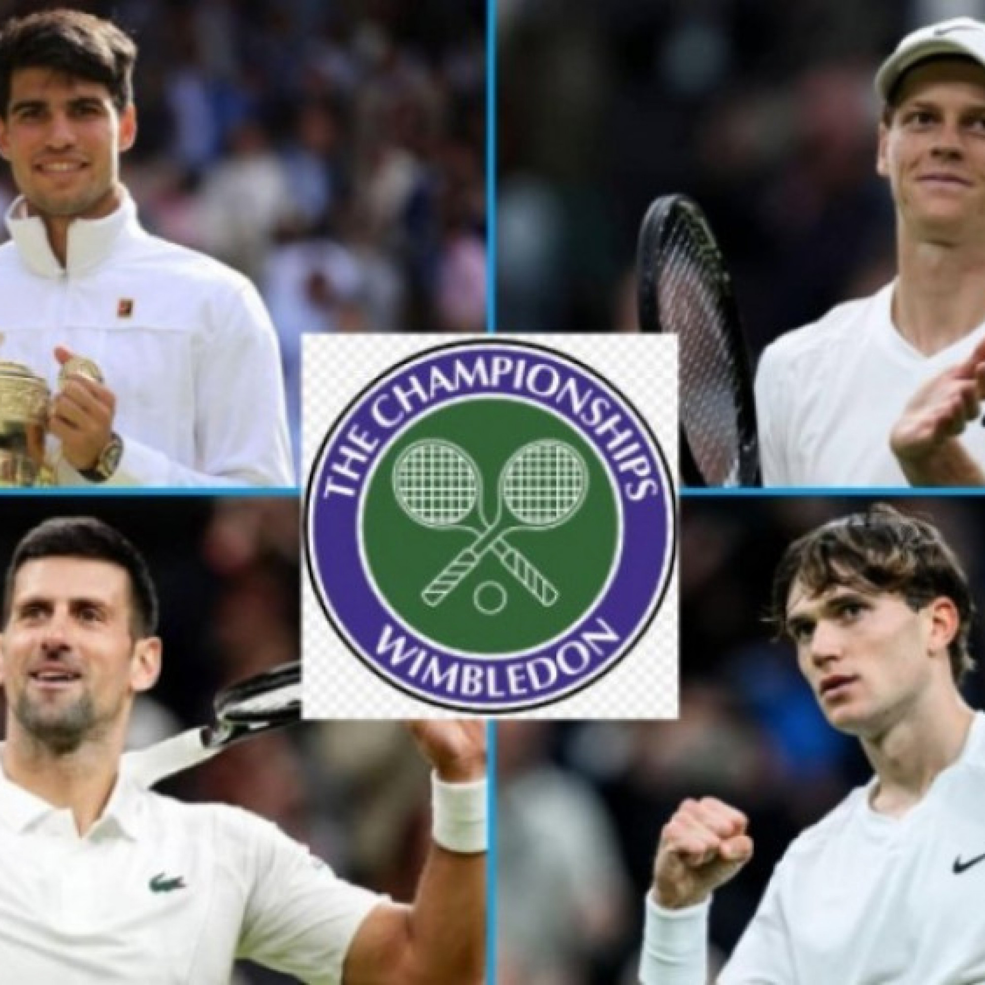  - Lịch thi đấu tennis đơn nam giải Wimbledon 2025 mới nhất