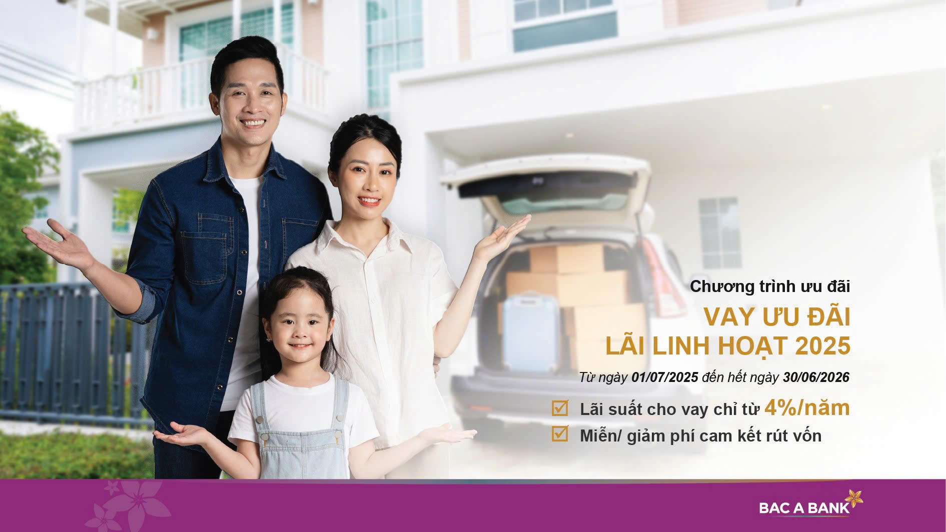 "Vay ưu đãi - Lãi linh hoạt 2025": Giải pháp tài chính tối ưu từ BAC A BANK - 1