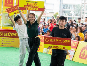  - Diễn viên Thu Quỳnh và ca sĩ JayKii góp sức mang về hơn 100 triệu đồng cho các em nhỏ mồ côi