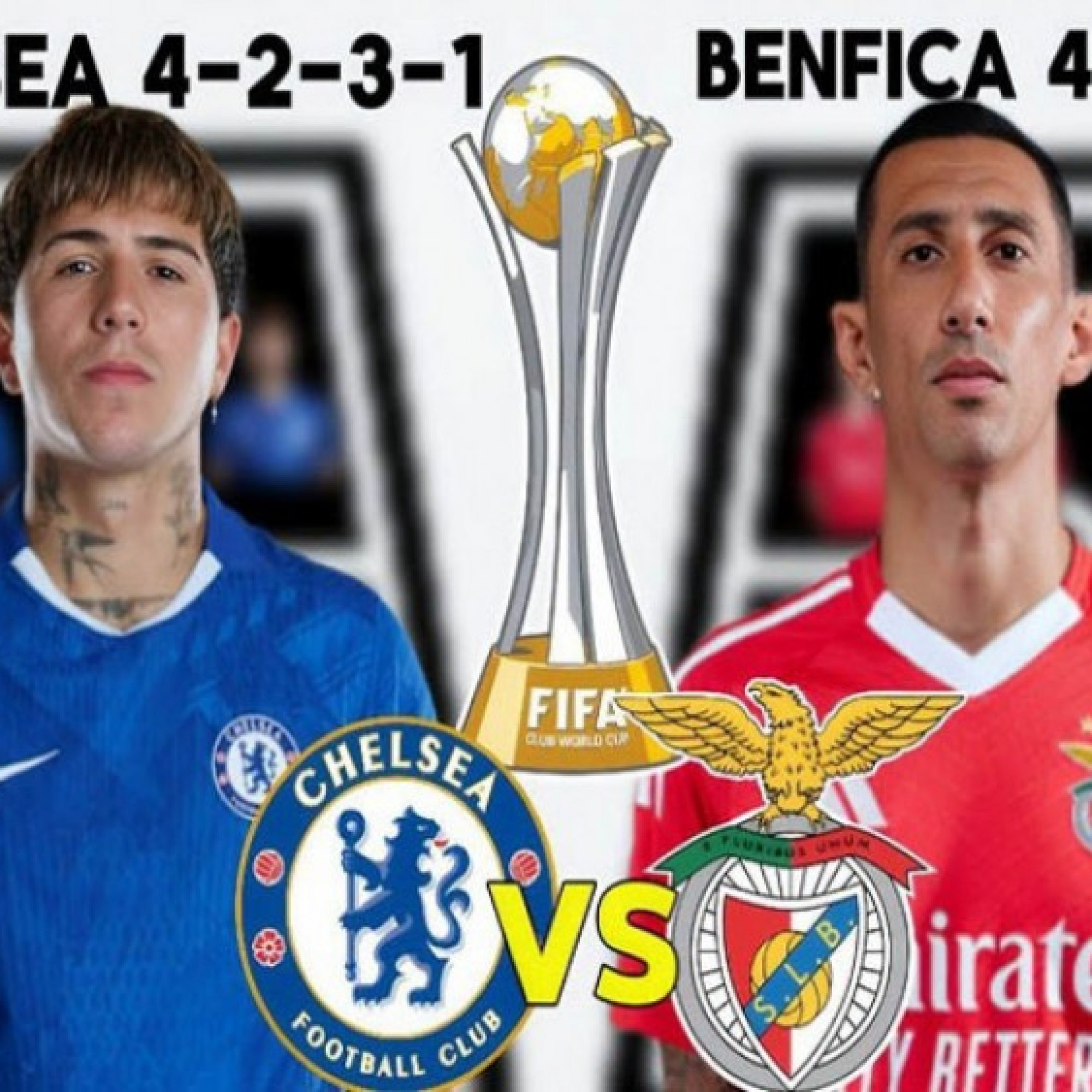  - Trực tiếp bóng đá Benfica - Chelsea: Ông lớn BĐN lép vế khi gặp các CLB Anh (FIFA Club World Cup)