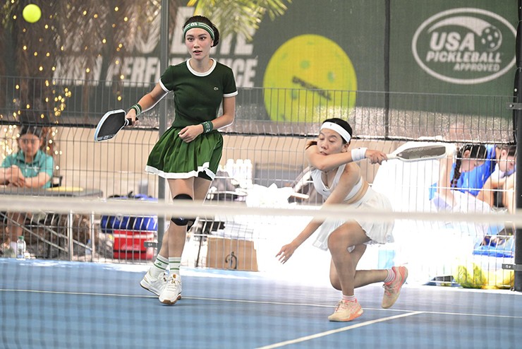 Hot girl pickleball Moon Võ, Bunny Thảo nghỉ thi đấu cả tháng, vừa trở lại đã vô địch - 4