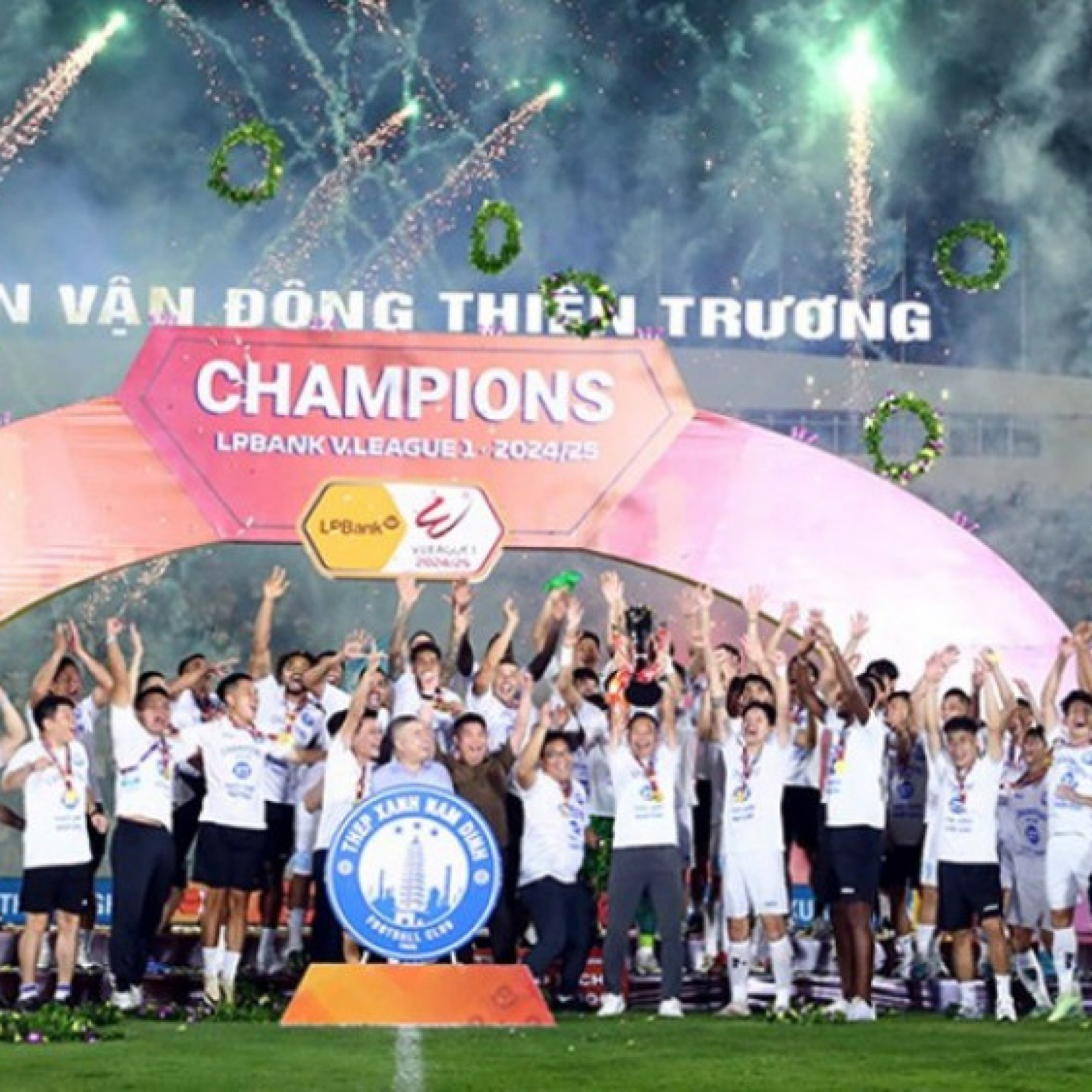  - Đội vô địch V-League lên tiếng về tin đồn đổi tên thành Thép Xanh Ninh Bình