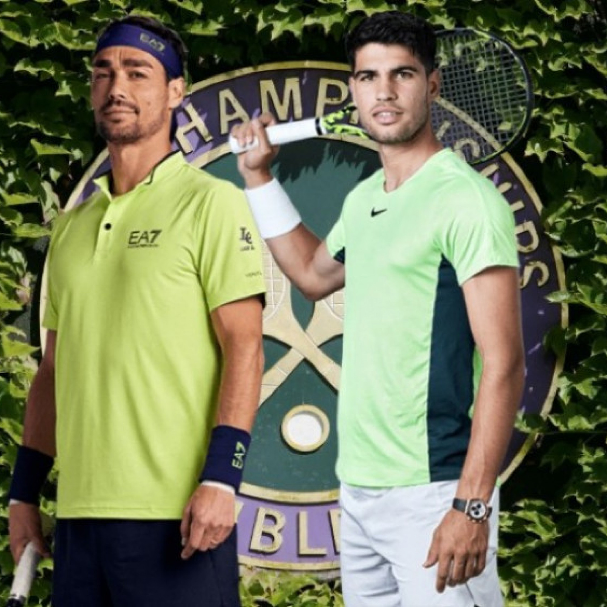  - Trực tiếp tennis Fognini - Alcaraz: Chờ Carlitos trổ tài trong ngày ra quân (Wimbledon)