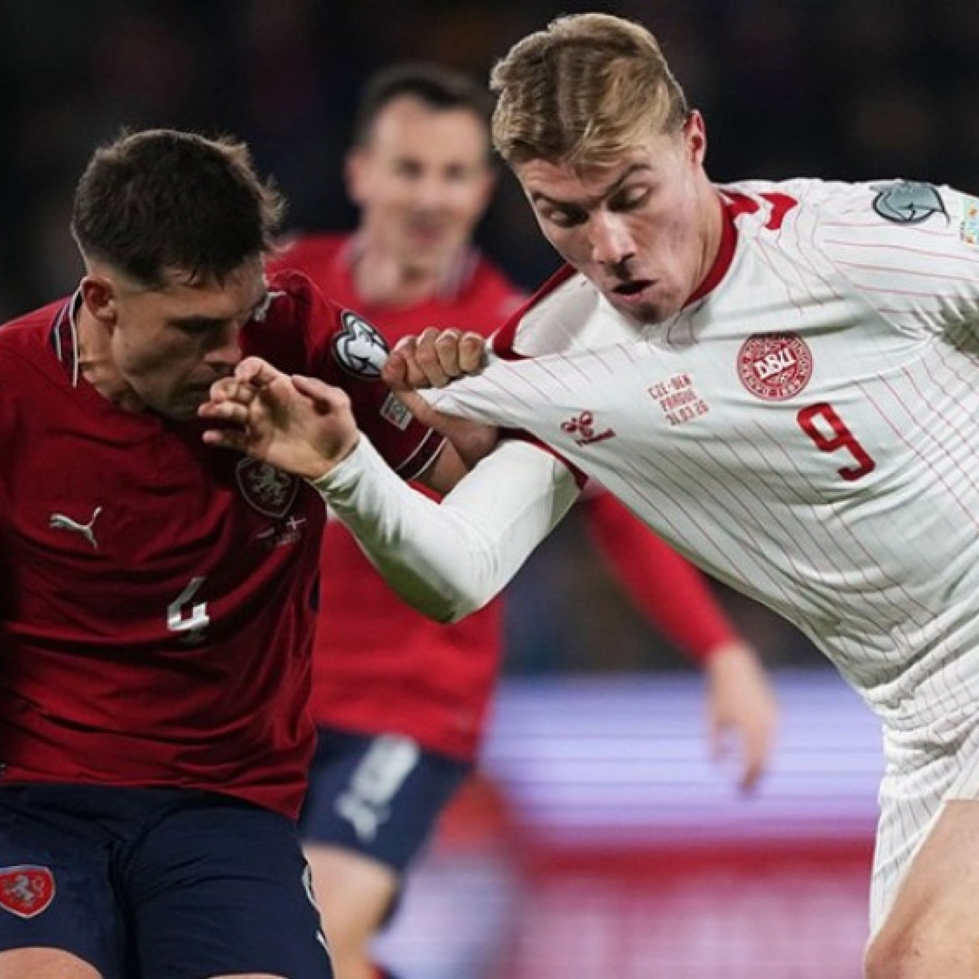  - Video bóng đá CH Séc - Đan Mạch: (Play-off World Cup)