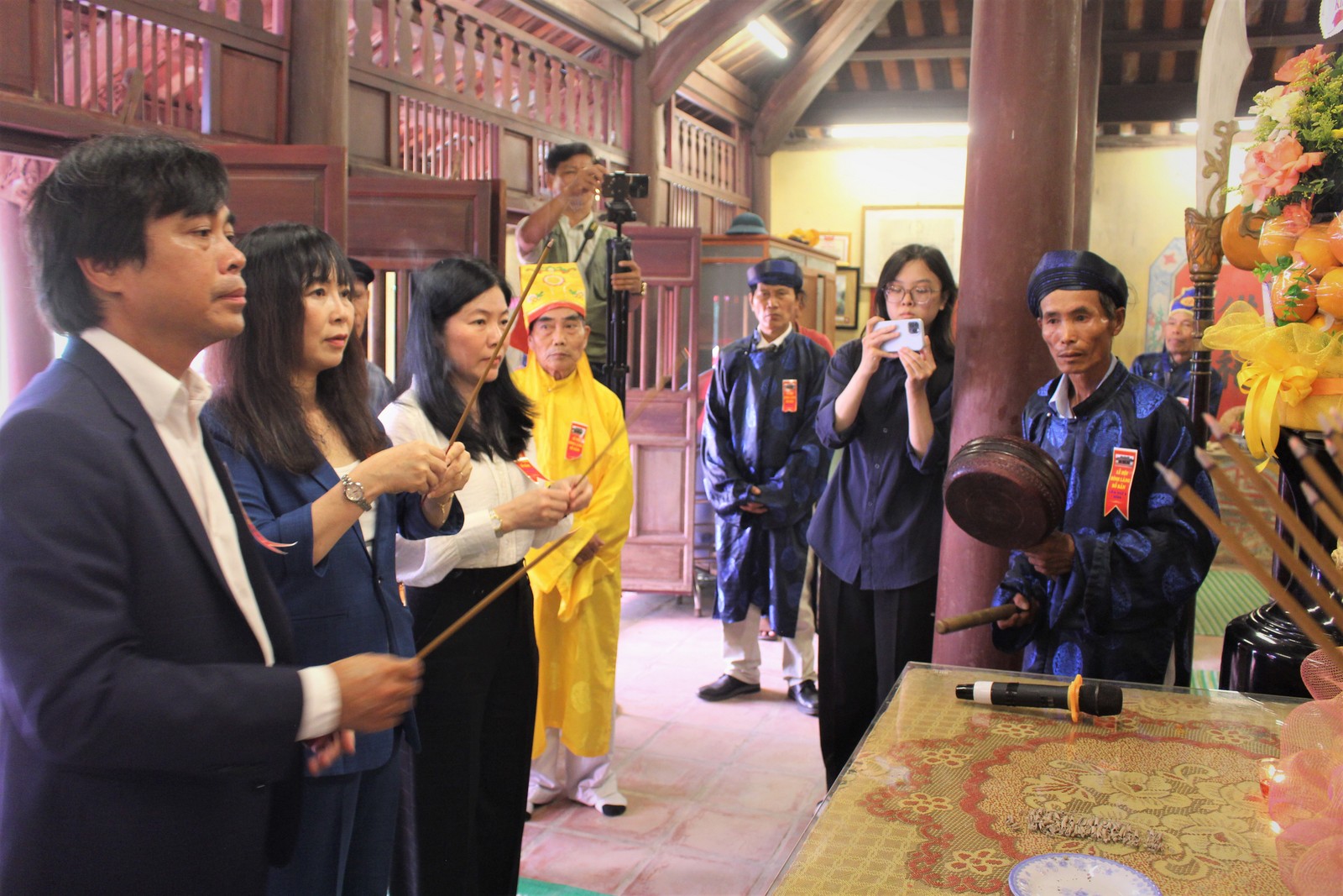 Rộn ràng lễ hội Đình làng Bồ Bản - 3