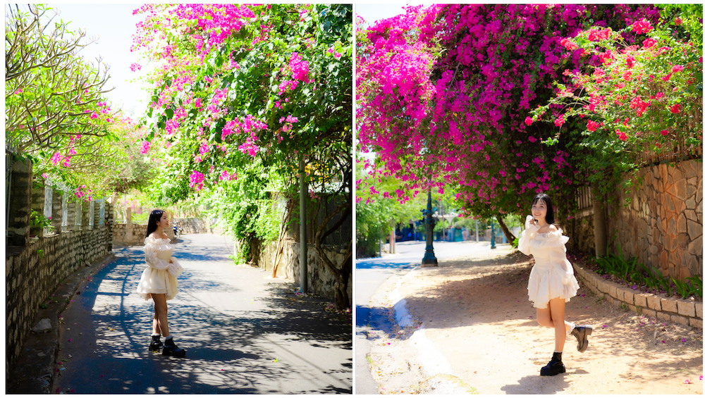 hoa giay no ro, nhieu cung duong tp.hcm tro thanh diem check-in - 13