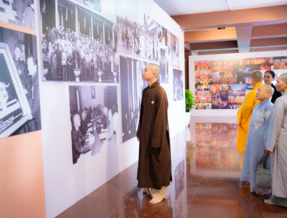  - Gần 500 tư liệu quý tái hiện 45 năm Phật giáo Việt Nam tại Việt Nam Quốc Tự