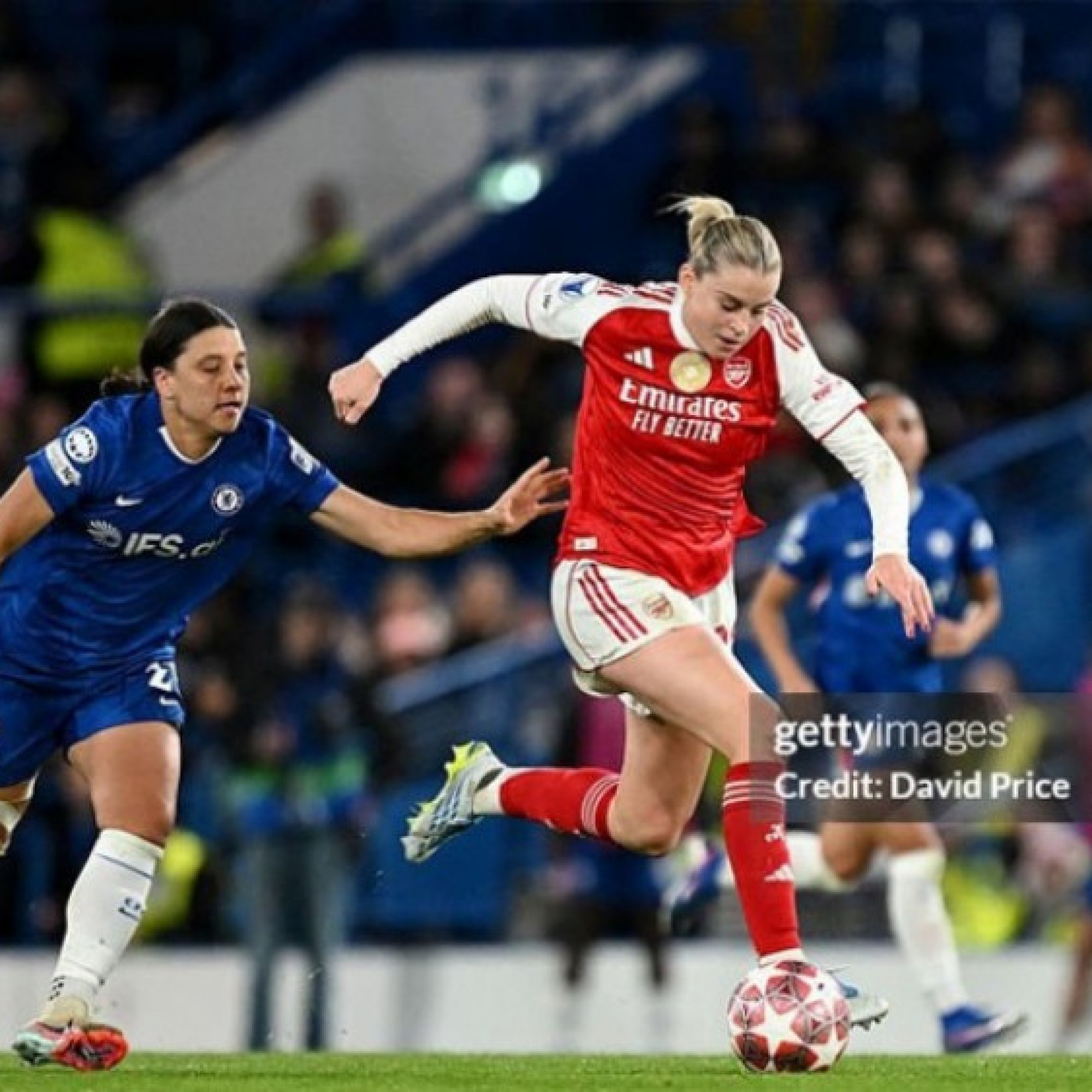  - Video bóng đá nữ Chelsea - Arsenal: Vỡ òa phút 90+4 (Cúp C1)