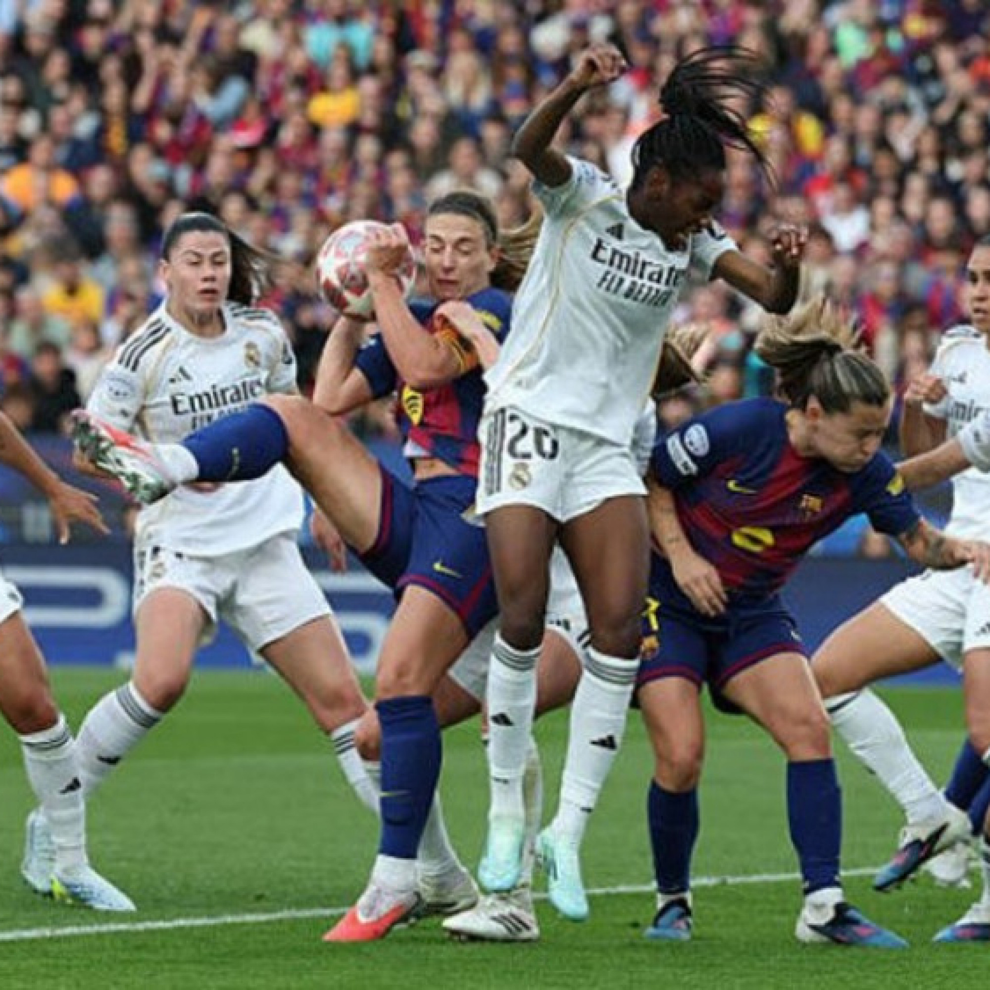  - Kết quả bóng đá Nữ Barcelona - Nữ Real Madrid: Hoàn tất màn vùi dập 14 bàn (Cúp C1)