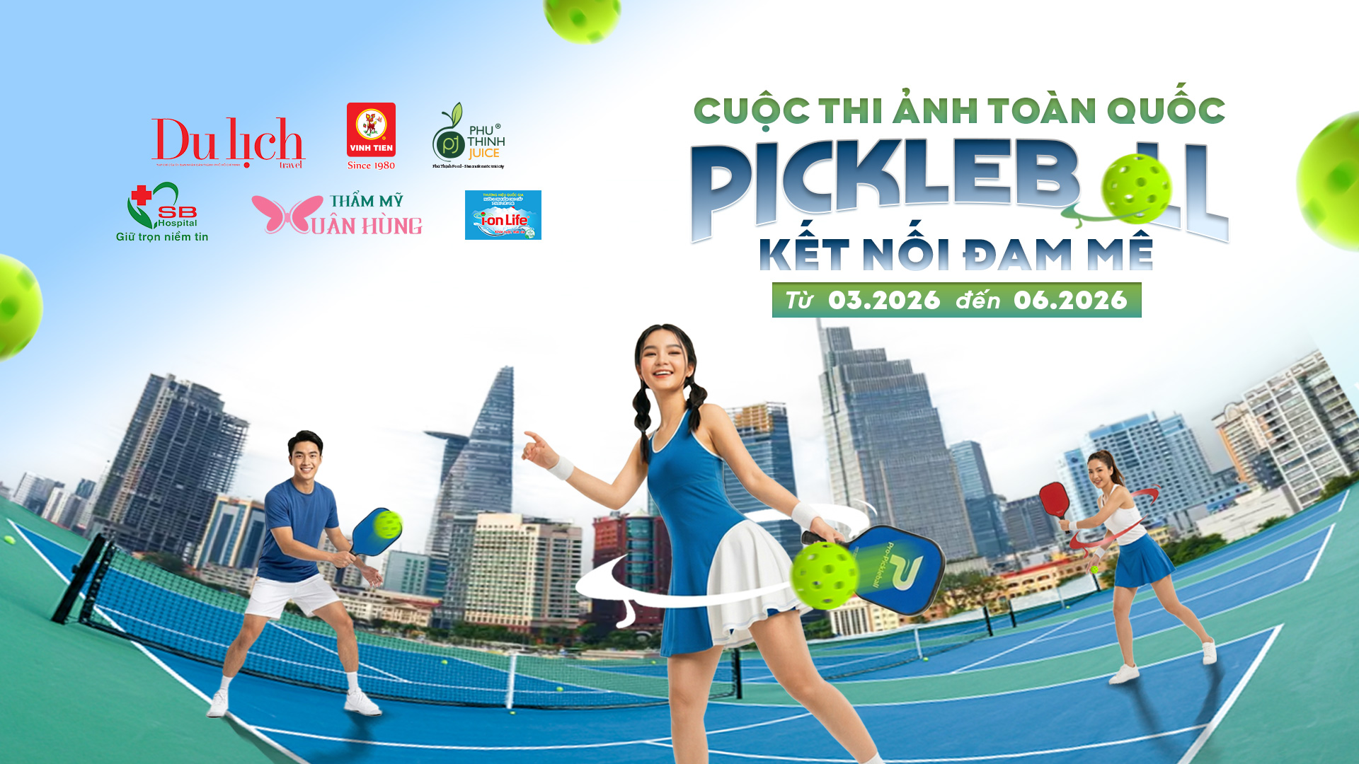 tap chi du lich tp.hcm phat dong cuoc thi anh toan quoc “pickleball – ket noi dam me” - 1