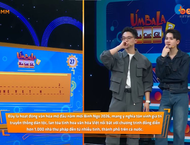 Nhà sáng tạo nội dung “triệu view” khiến cả trường quay thán phục vì kho kiến thức khủng, ẵm trọn 50 triệu đồng