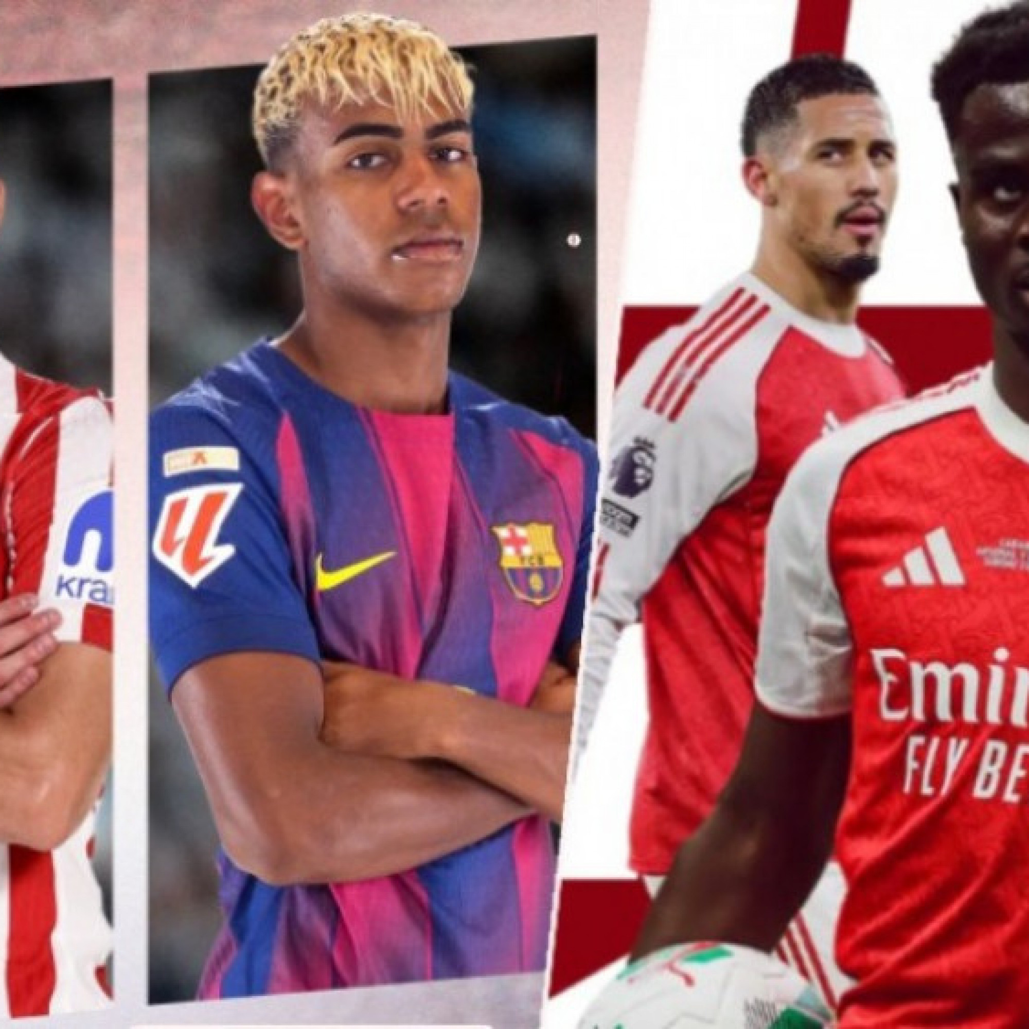  - Barca đấu Atletico 3 trận "nóng" nhất châu Âu, Arsenal tả tơi trước tháng 4 giông bão (Clip 1 phút)