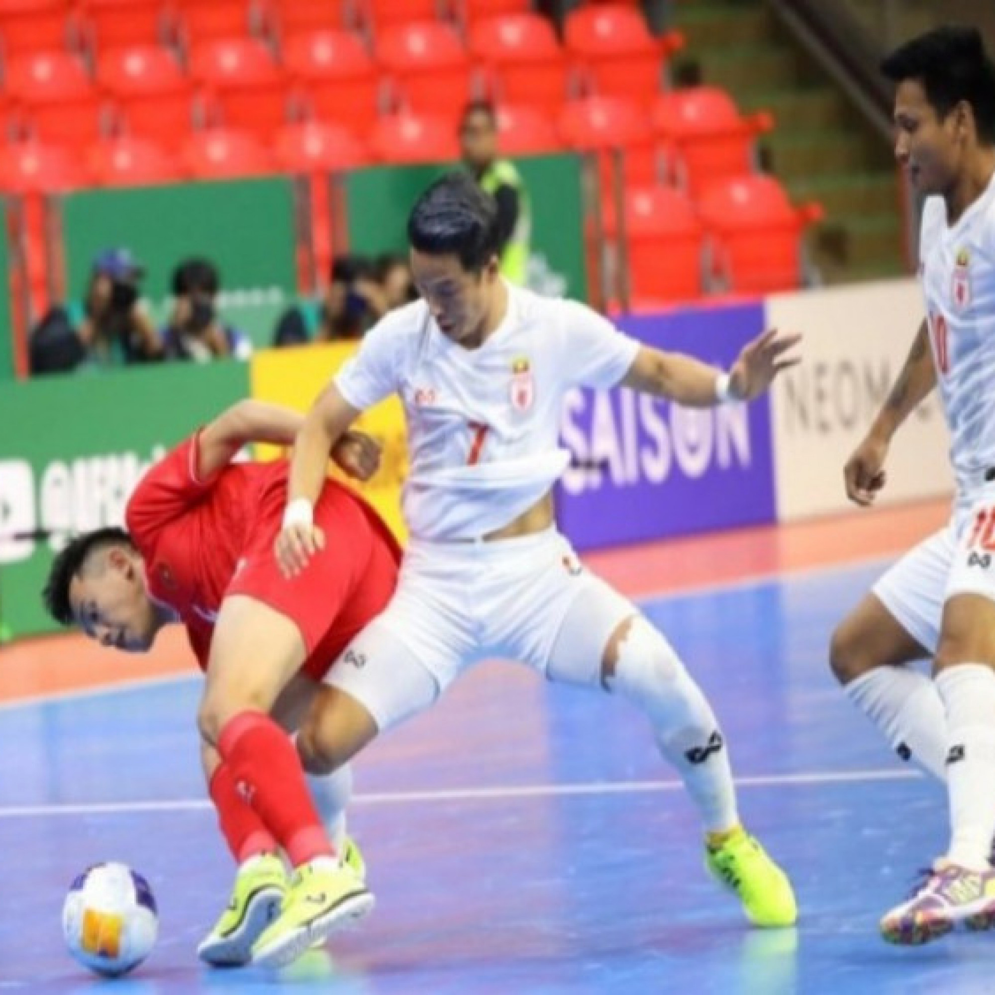  - Video bóng đá ĐT futsal Việt Nam - Myanmar: So tài hấp dẫn, Nhan Gia Hưng mở điểm (ASEAN Cup)