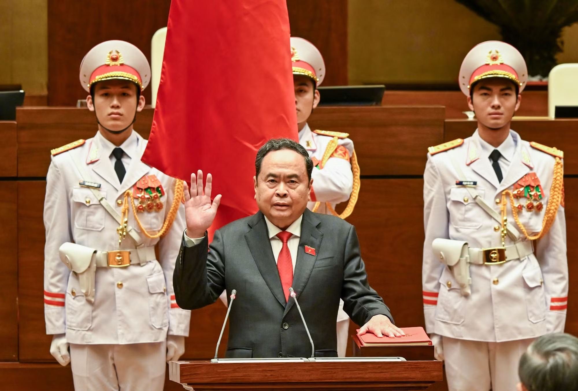 Ông Trần Thanh Mẫn tái đắc cử chức Chủ tịch Quốc hội khóa XVI - 1