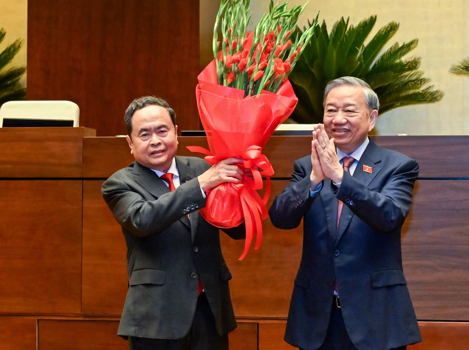 Ông Trần Thanh Mẫn tái đắc cử chức Chủ tịch Quốc hội khóa XVI - 2