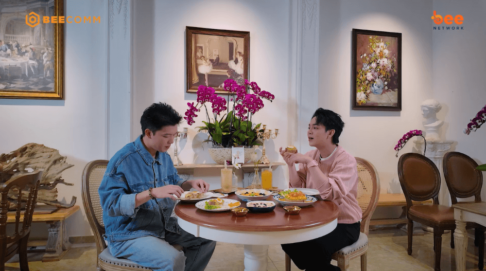 Tuấn Kiệt và Bi Max mê mẩn không gian nghệ thuật và món ngon tại “Quán ăn hạnh phúc" - 3