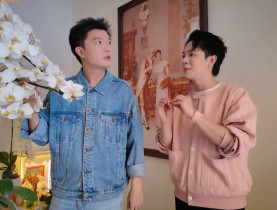  - Tuấn Kiệt và Bi Max mê mẩn không gian nghệ thuật và món ngon tại “Quán ăn hạnh phúc"