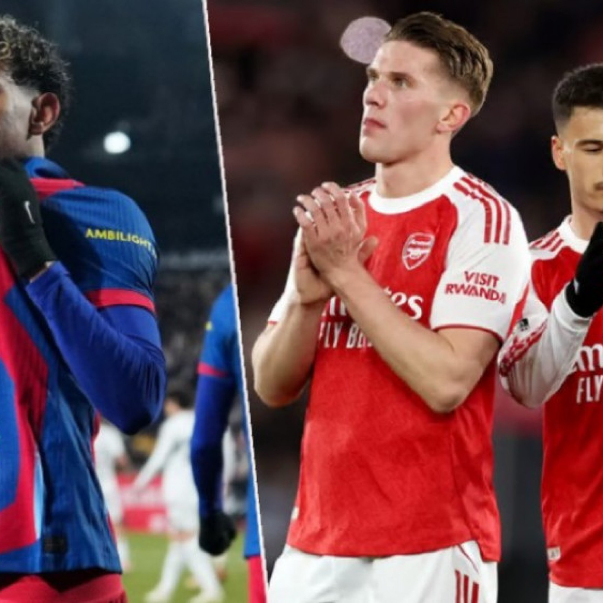  - Barca lo Yamal "tàng hình" trước Atletico, Arsenal phải thắng đẹp ở Cúp C1 (Clip 1 phút)