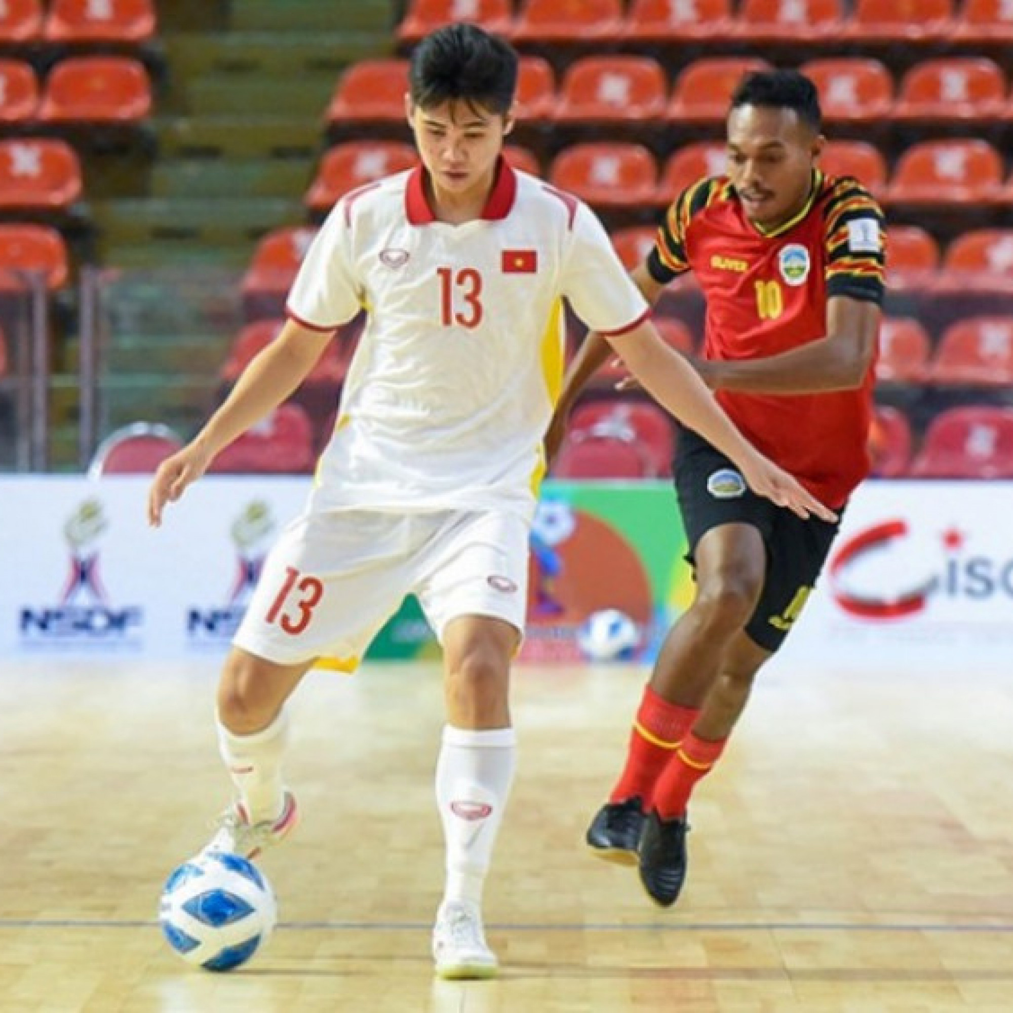  - Video bóng đá ĐT futsal Việt Nam - Timor Leste: Đại tiệc 8 bàn, tấn công mãn nhãn (ASEAN Cup)