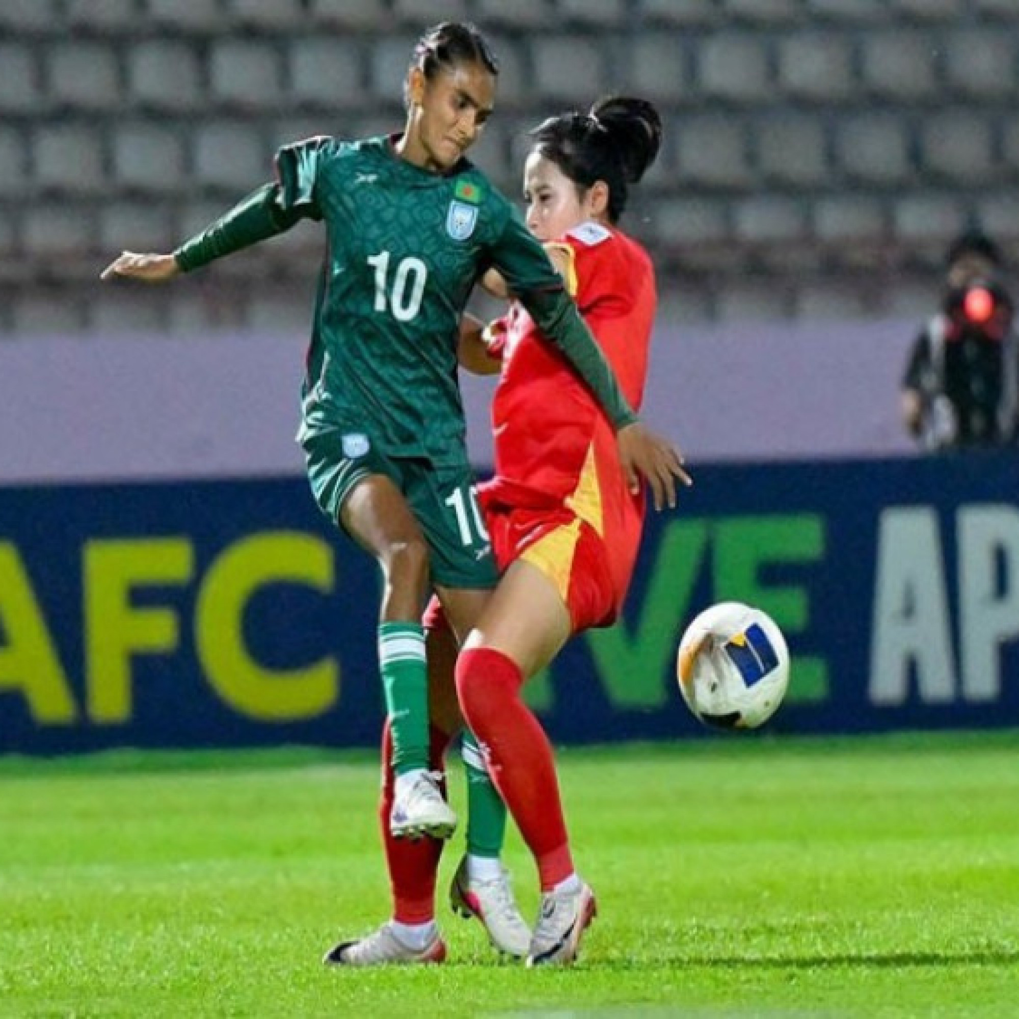  - Video bóng đá U20 nữ Việt Nam - U20 nữ Bangladesh: So tài nghẹt thở (giải châu Á)
