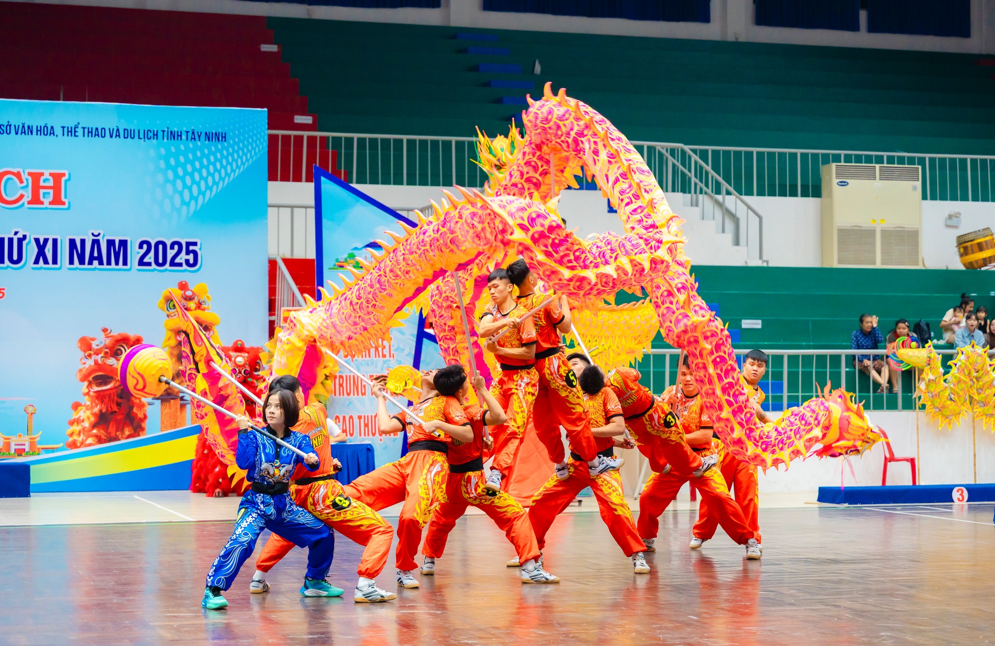 16 đội lân sư rồng xuất sắc nhất cả nước sẽ thi đấu tại Đà Lạt - 2