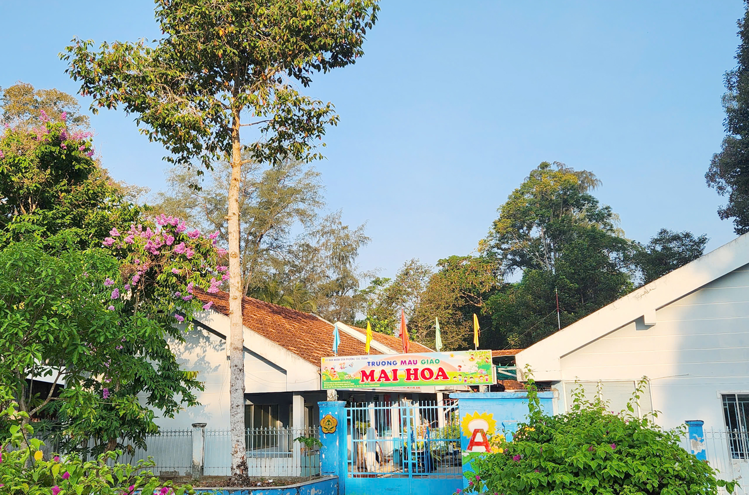 Cần Thơ xây lại ngôi trường xuống cấp trước điểm du lịch chùa Som Rong - 1